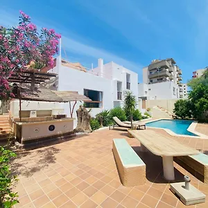 Villa Los Robles En Playa Den Bossa Con Piscina Privada Sant Jordi de ses Salines